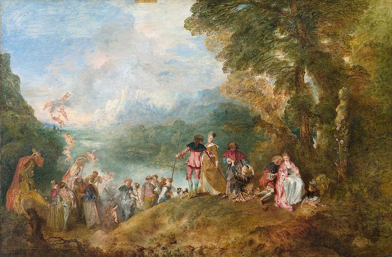 The Embarkation for Cythera, WATTEAU, Antoine